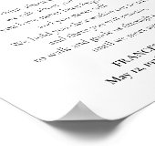 Totdat we weer gepersonaliseerd herdenkingsgedicht poster (Hoek)