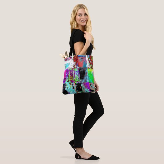 Tote – Abstract Grid Bag (Op model)