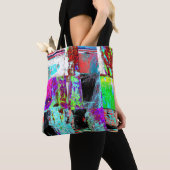 Tote – Abstract Grid Tote Bag (Dichtbij)