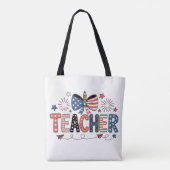 Tote-Amerikaanse Onafhankelijkheid Tote Bag (Achterkant)