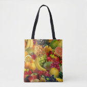 🍇 🍏 🍓 🍋 🍉 TOTE BAG (Voorkant)