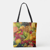 🍇 🍏 🍓 🍋 🍉 TOTE BAG (Achterkant)