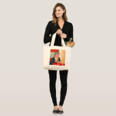 Tote-bag-1-noodle Grote Tote Bag (Voorkant (model))