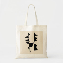 Tote Bag "Abstract Dual Face"
