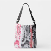 Tote Bag – Abstract ontwerp van Wrijvingslanden (Voorkant)