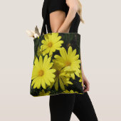 Tote Bag (ao) - Gele Bloemen (Dichtbij)