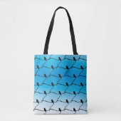 Tote Bag (ao) - Kolibrie Mozaïek (Voorkant)