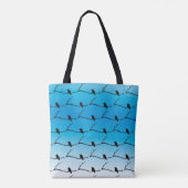 Tote Bag (ao) - Kolibrie Mozaïek (Achterkant)