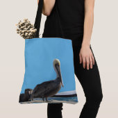 Tote Bag (ao) - Pelikaan in de Zon (Dichtbij)