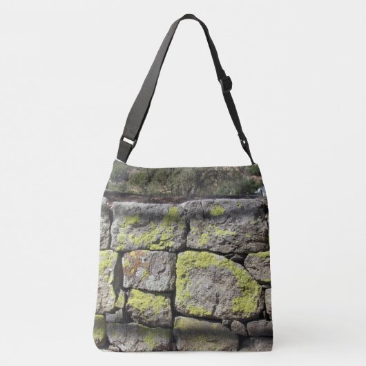 Tote Bag (ao) - Stenen Muur (Achterkant)