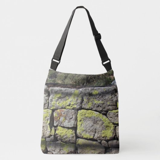 Tote Bag (ao) - Stenen Muur (Voorkant)