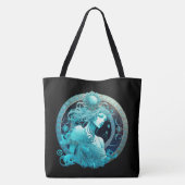 Tote Bag Aquarius Zodiac sign (Achterkant)