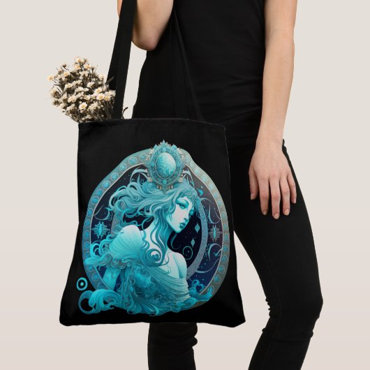 Tote Bag Aquarius Zodiac sign (Dichtbij)