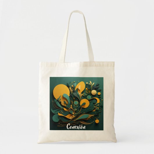 Tote Bag Arte Biodiversidad Viva Conexión (Voorkant)