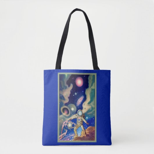TOTE BAG - Astronaut in Space (Voorkant)