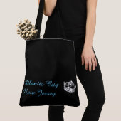 Tote Bag-Atlantic City Miss America stijl kroon Tote Bag (Dichtbij)