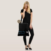 Tote Bag-Atlantic City Miss America stijl kroon Tote Bag (Op model)