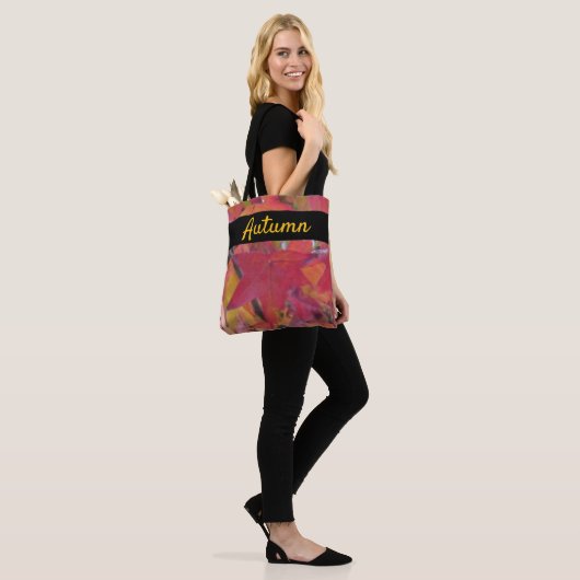 Tote Bag - Autumn Leaves (Op model)
