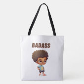 Tote Bag BADASS (Voorkant)