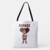 Tote Bag BADASS (Voorkant)