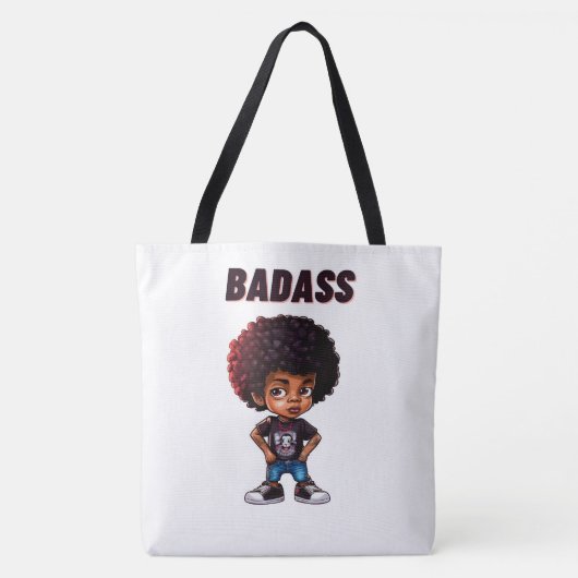 Tote Bag BADASS (Voorkant)