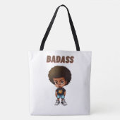 Tote Bag BADASS (Voorkant)