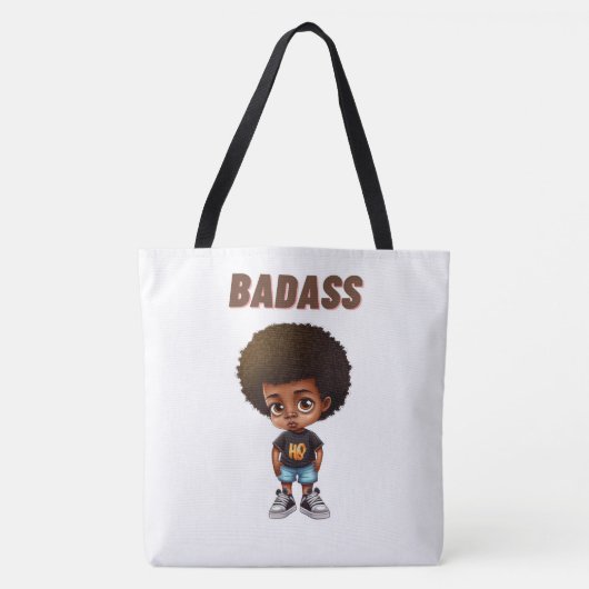 Tote Bag BADASS (Voorkant)