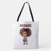 Tote Bag BADASS (Voorkant)