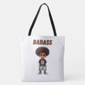 Tote Bag BADASS (Voorkant)