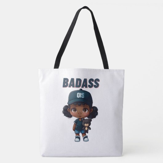 Tote Bag BADASS (Voorkant)