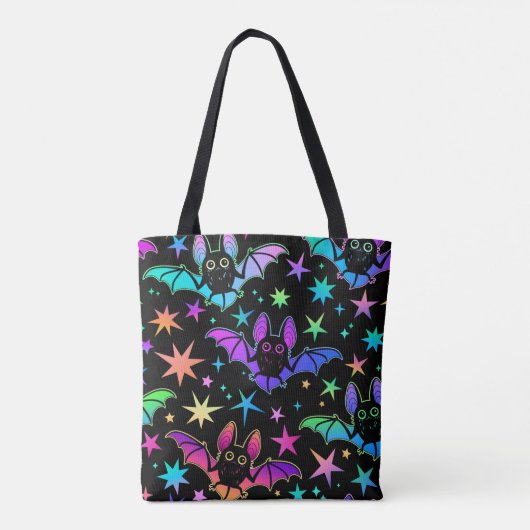 Tote Bag "Bats" (Achterkant)