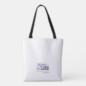 Tote bag bible scripture inspired joshua 24 (Achterkant)