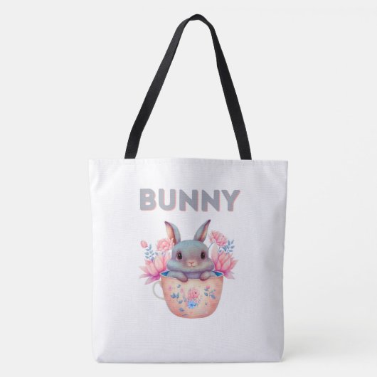 Tote Bag Bunny (Voorkant)