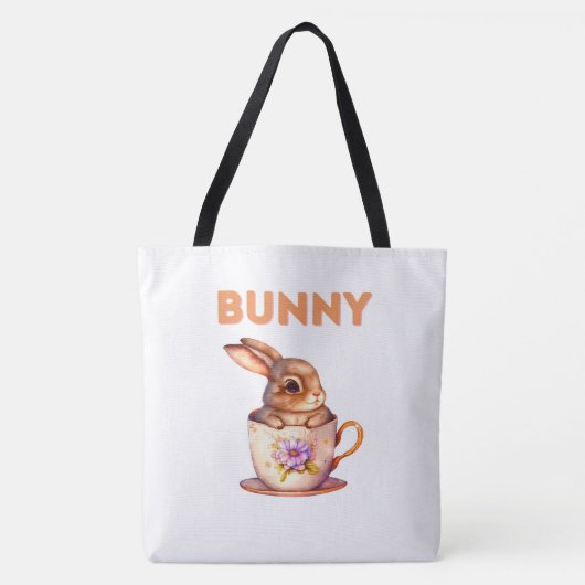 Tote Bag Bunny (Voorkant)