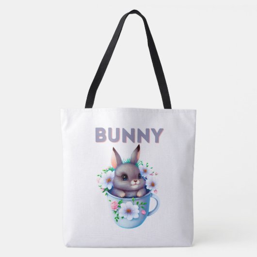 Tote Bag Bunny (Voorkant)