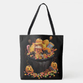 Tote Bag Candy Cauldron Delights: (Voorkant)