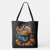 Tote Bag Candy Cauldron Delights: (Achterkant)