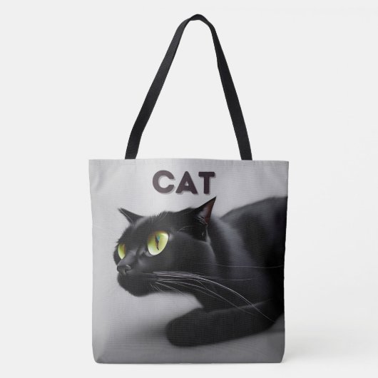 Tote Bag cat (Voorkant)