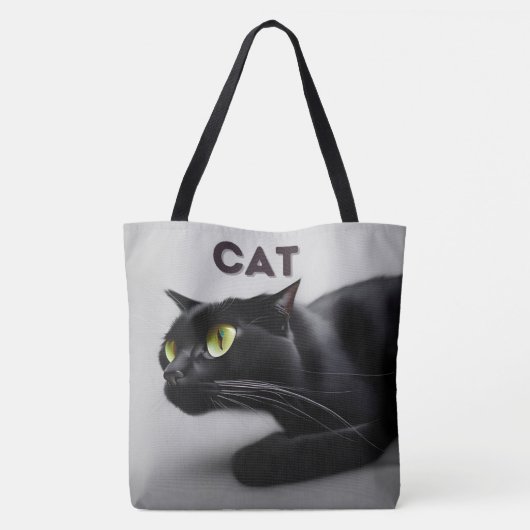 Tote Bag cat (Achterkant)
