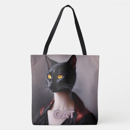 Tote Bag cat (Voorkant)