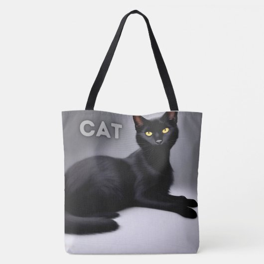 Tote Bag cat (Achterkant)