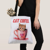 Tote Bag Cat Caffee (Dichtbij)