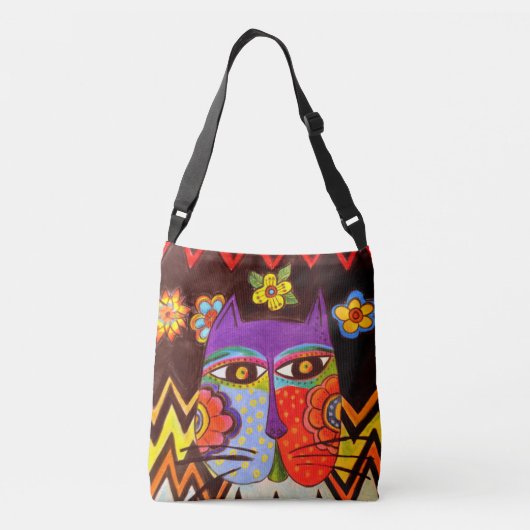 tote bag catface (Achterkant)