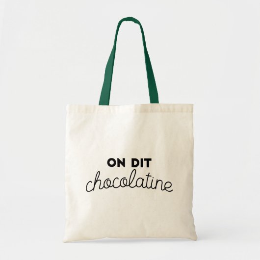 Tote bag Chocolatine (Voorkant)