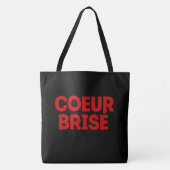 Tote Bag Coeur Brisé (Voorkant)