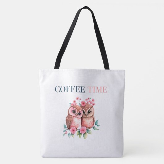 Tote Bag Coffee Time (Voorkant)