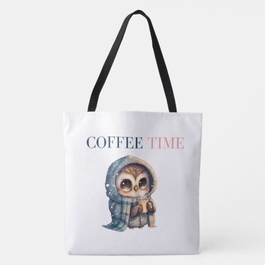 Tote Bag Coffee Time (Voorkant)