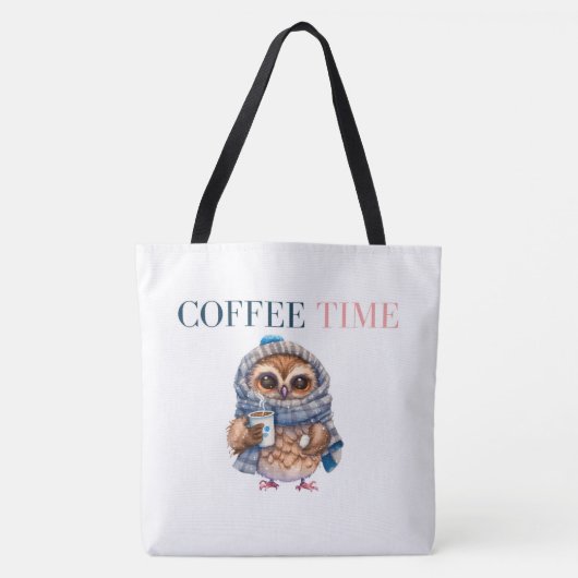 Tote Bag Coffee Time (Voorkant)