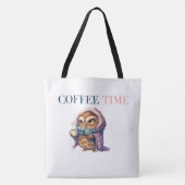 Tote Bag Coffee Time (Voorkant)