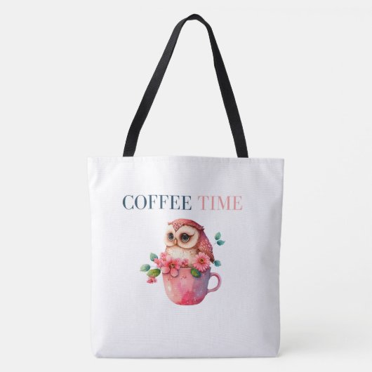 Tote Bag Coffee Time (Voorkant)